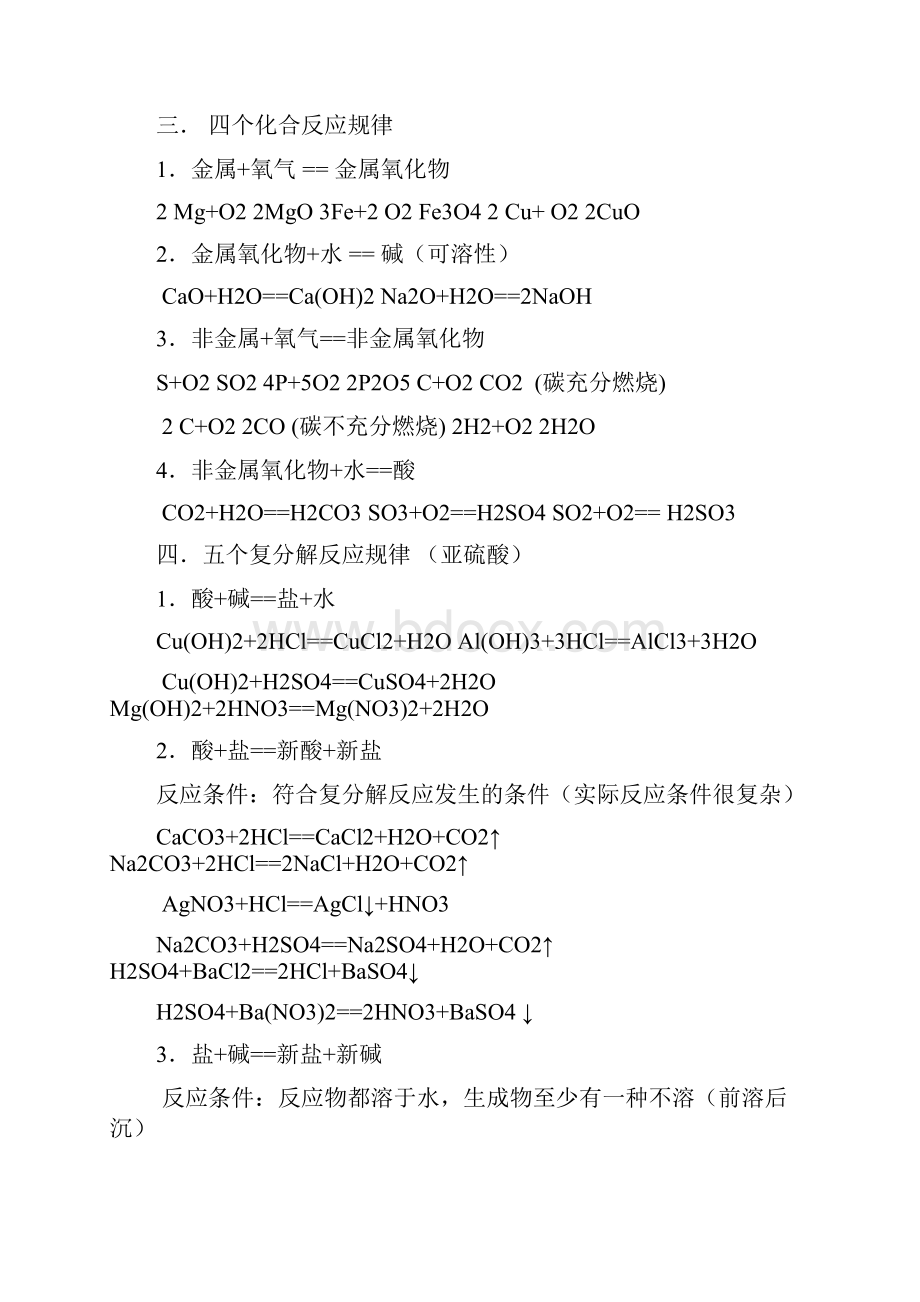 初中化学方程式大全.docx_第2页