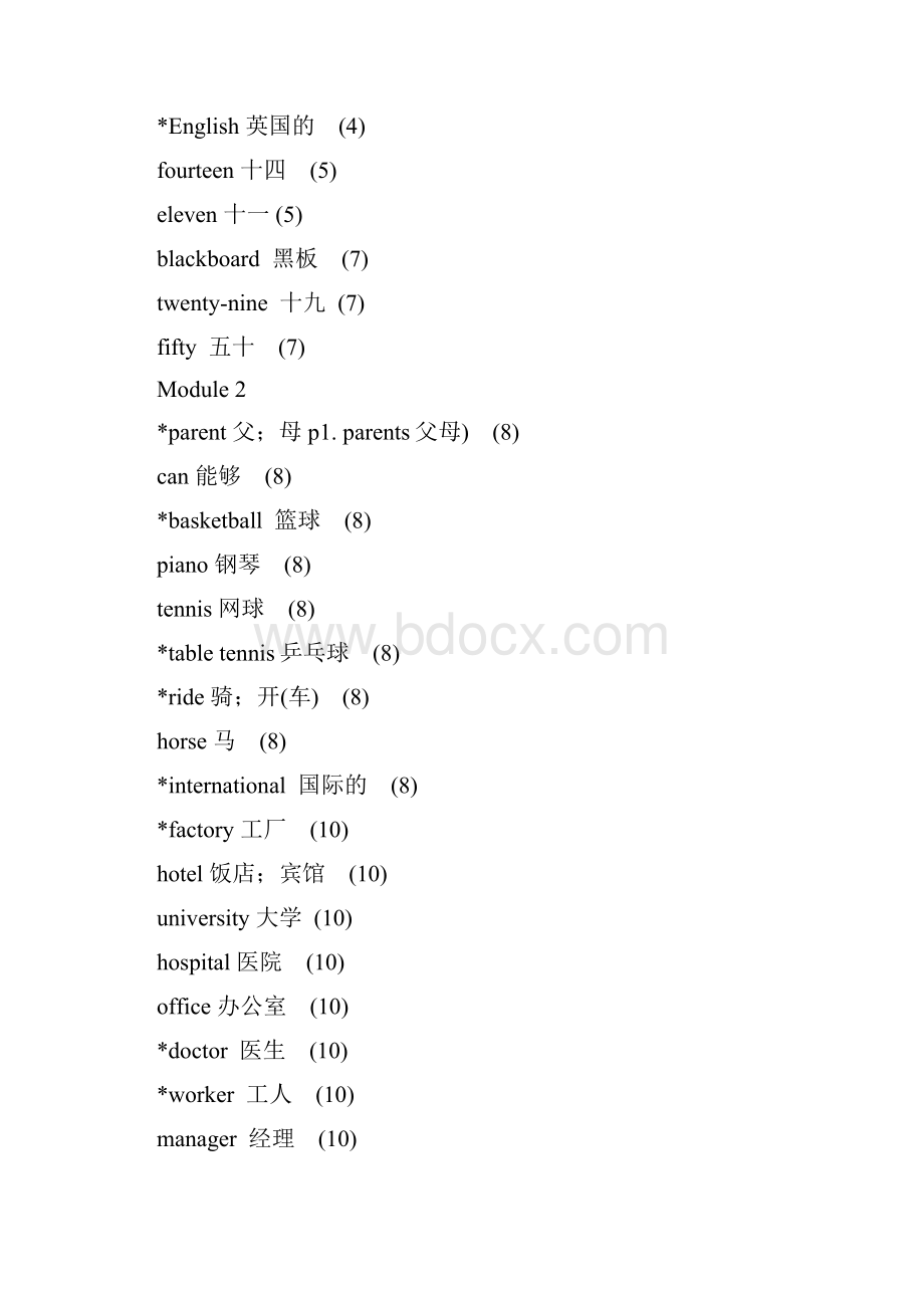 外研初中英语单词表全.docx_第2页