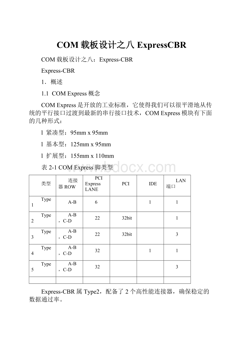 COM载板设计之八ExpressCBRWord文档格式.docx