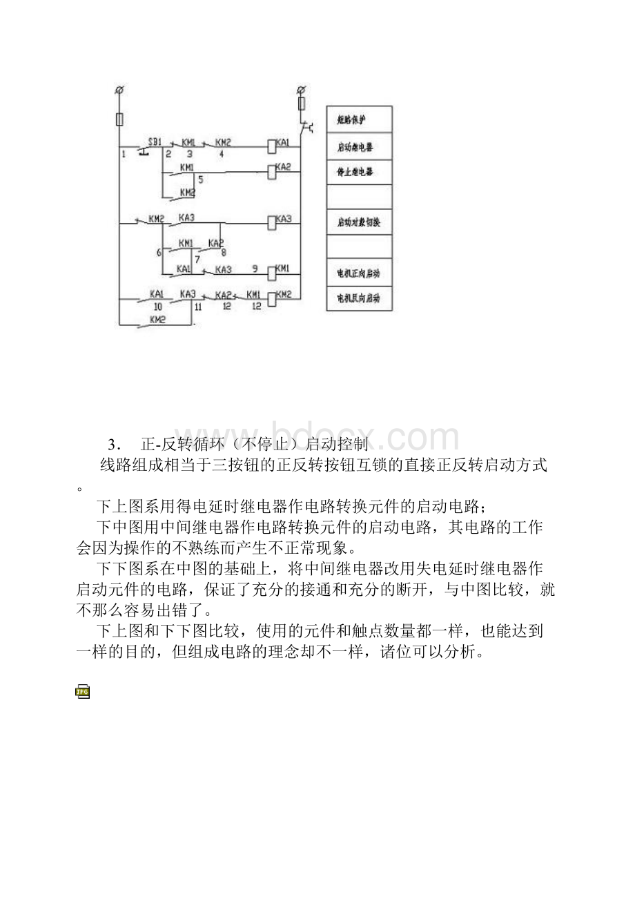 单按钮控制电机启动停止.docx_第3页