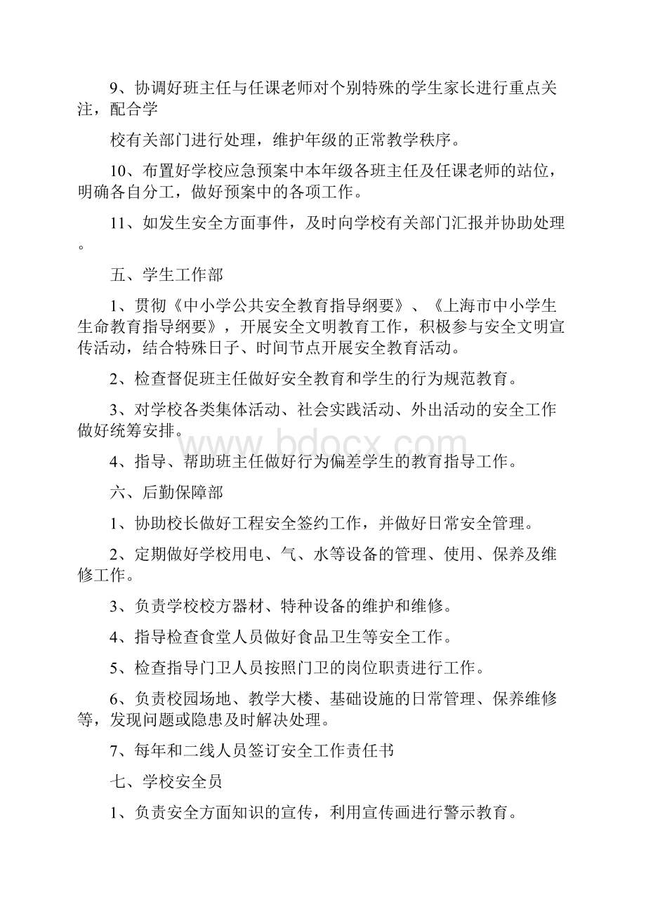 安全工作岗位职责.docx_第3页