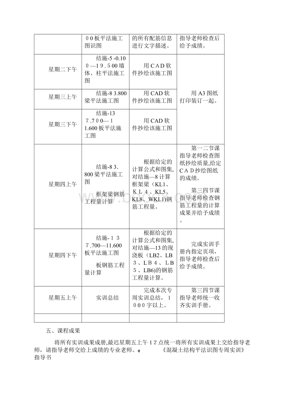 《混凝土结构平法识图》专周实训册.docx_第3页