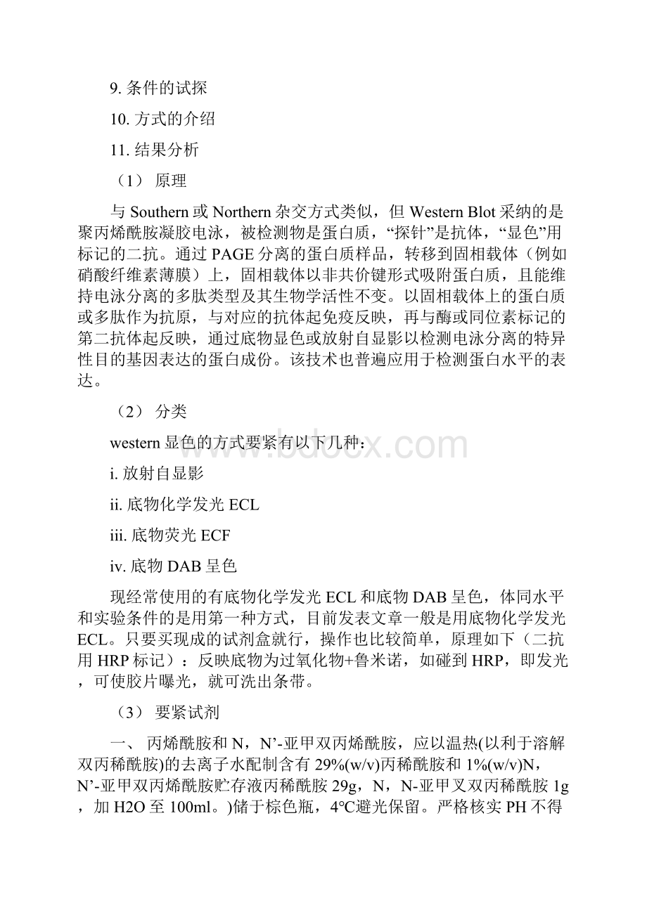 WesternBlot详解和常见问题Word文档格式.docx_第2页