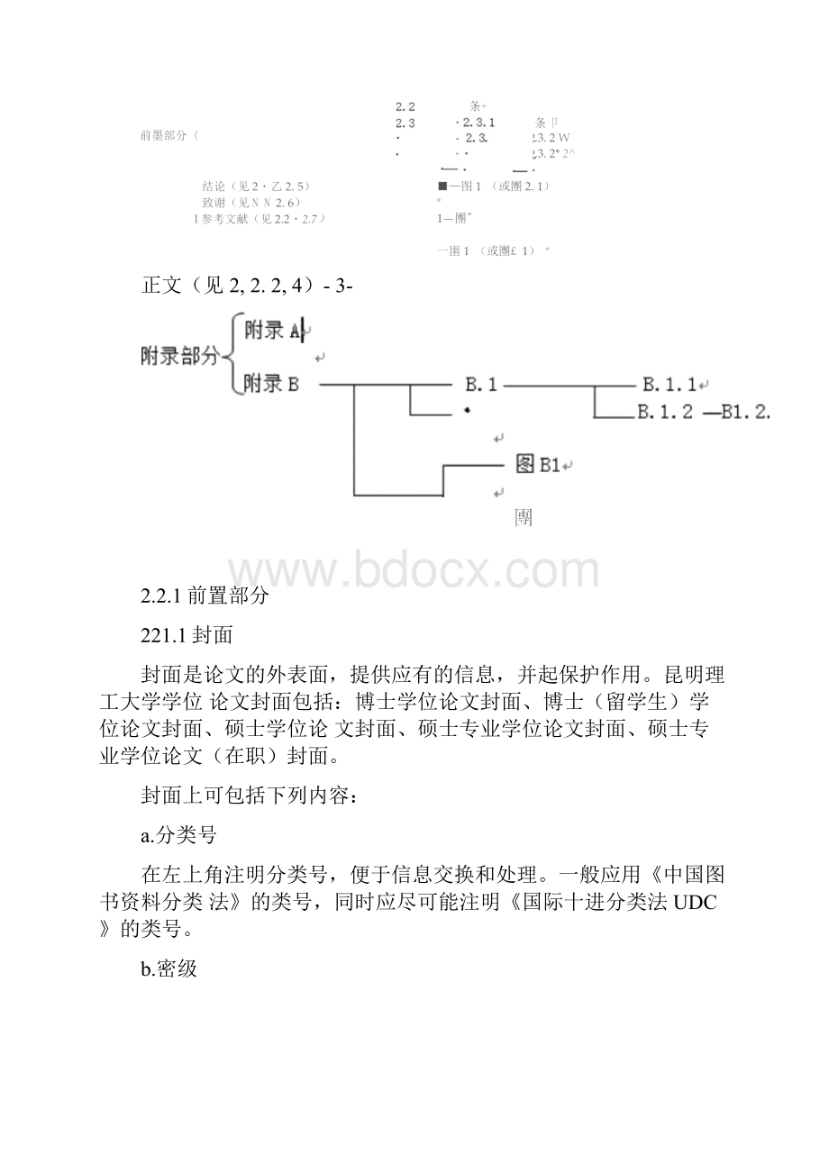 昆明理工大学研究生学位论文撰写规范最终版Word文件下载.docx_第3页