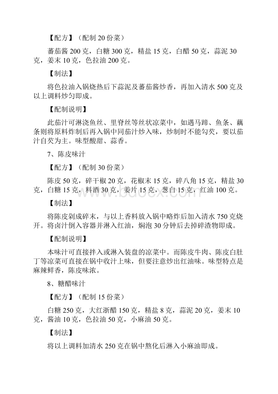 三十六种凉菜调味汁配方Word格式文档下载.docx_第3页