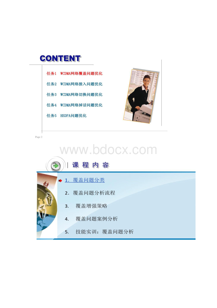 3G无线网络规划与优化任务1WCDMA网络覆盖问.docx_第2页