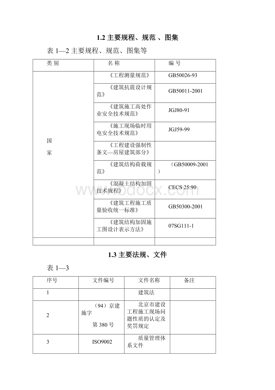 剪力墙开洞及加固施工方案 1.docx_第2页