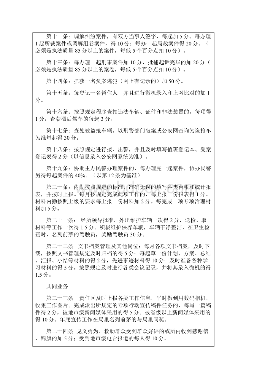 最新某派出所目标管理考核实施细则Word格式文档下载.docx_第3页