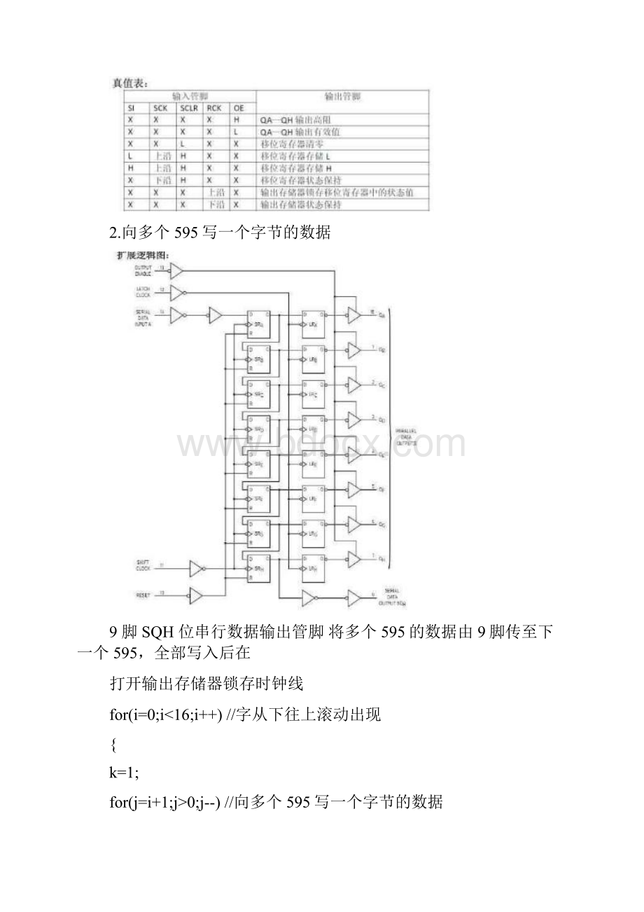 基于74hc595和74hc138的点阵显示.docx_第3页