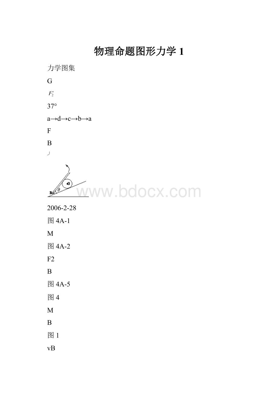 物理命题图形力学1.docx_第1页