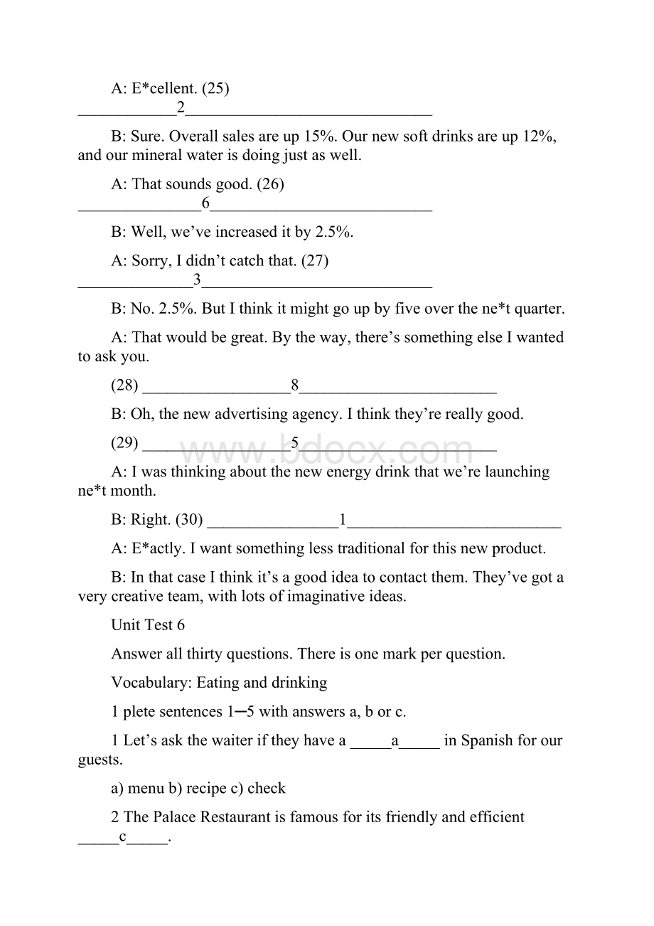 商务英语试题及答案Word下载.docx_第3页