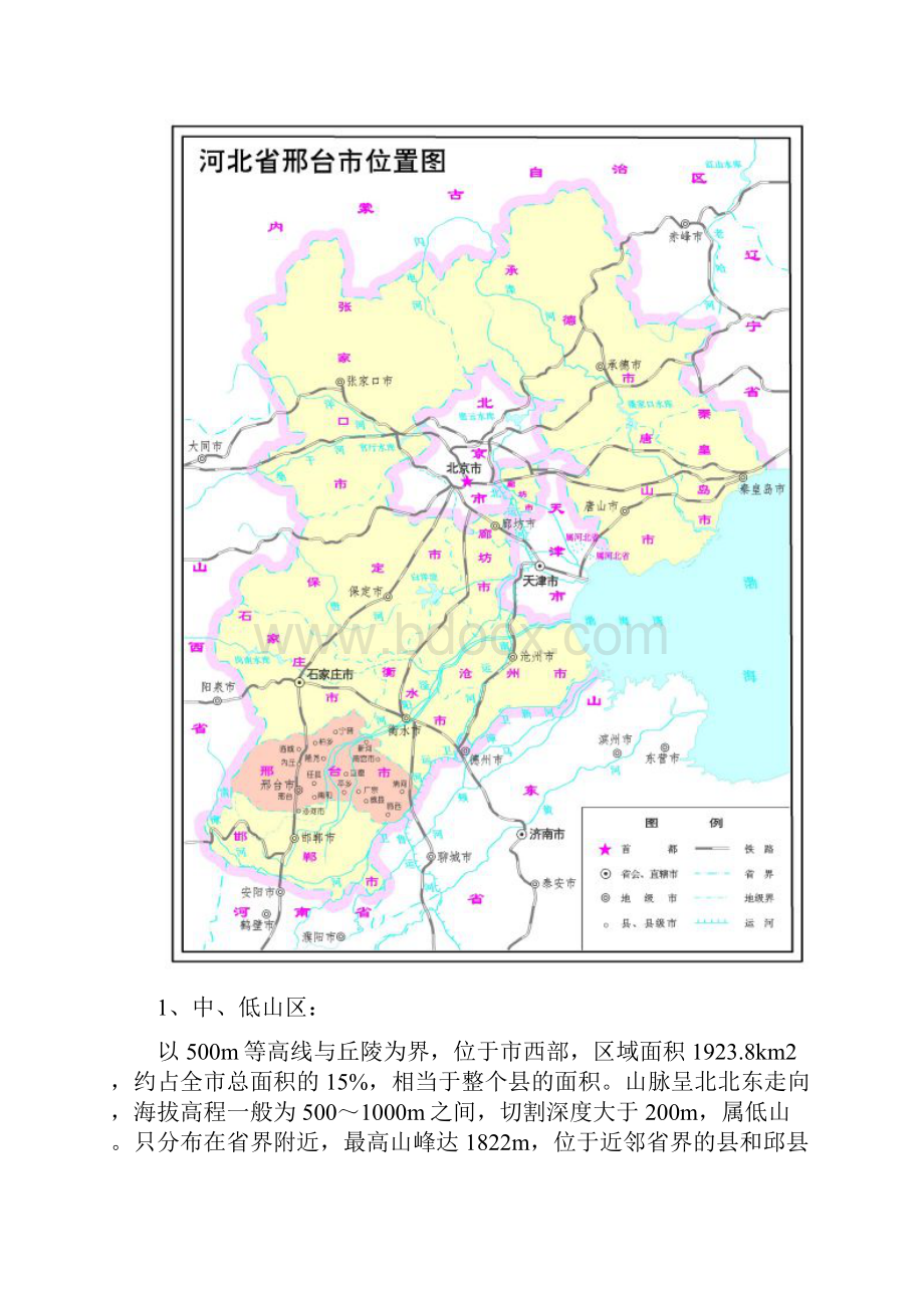 邢台市地理地质与环境Word格式.docx_第2页