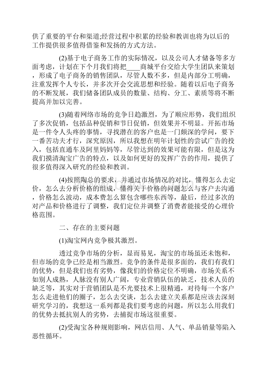 电商运营年度工作总结报告.docx_第2页