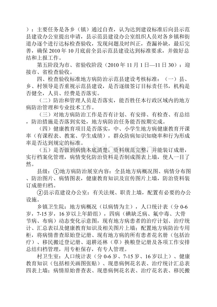 县地方病防治示范县建设实施方案Word文档下载推荐.docx_第3页