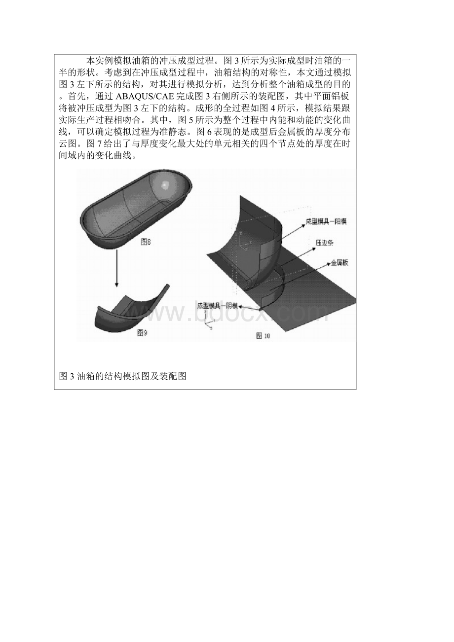 ABAQUS在冲压成形有限元模拟中的应用Word文档格式.docx_第3页