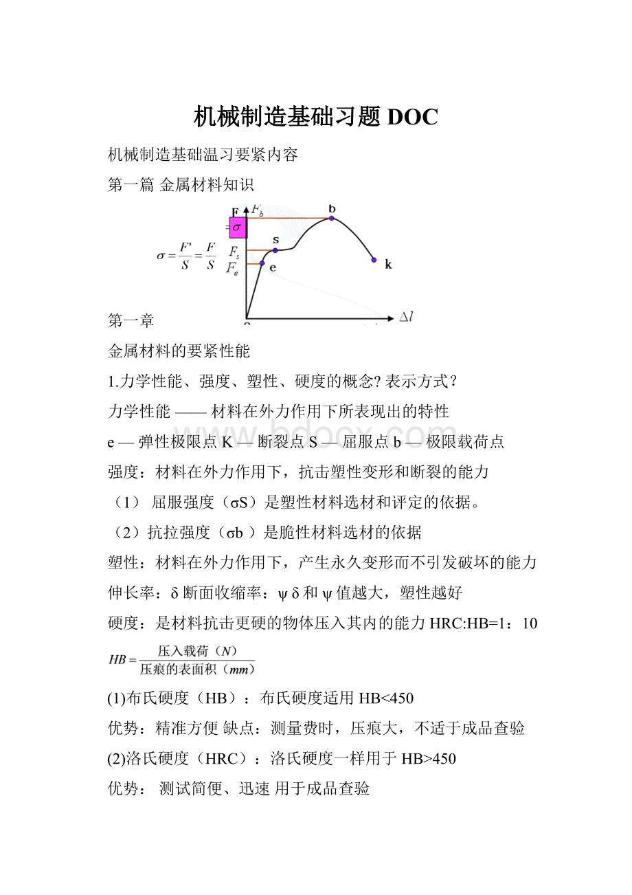 机械制造基础习题DOC.docx_第1页