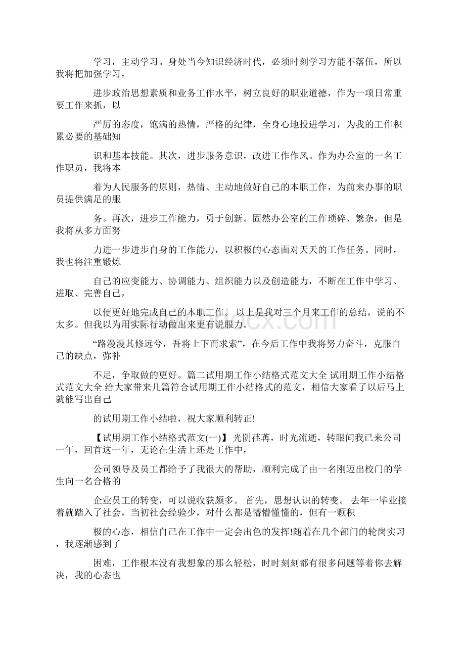 关于试用期的请示报告范文Word下载.docx_第3页