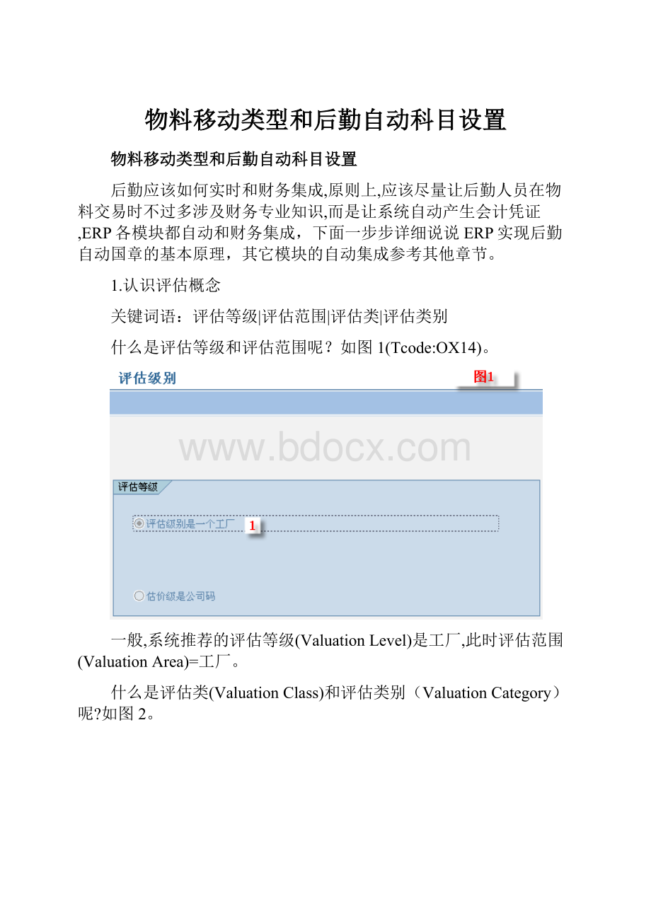 物料移动类型和后勤自动科目设置.docx