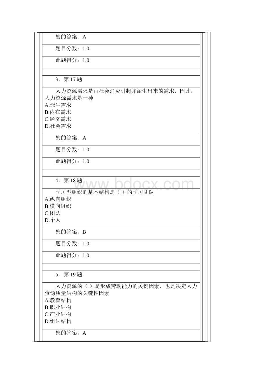 华师在线16年《人力资源管理》作业资料.docx_第2页