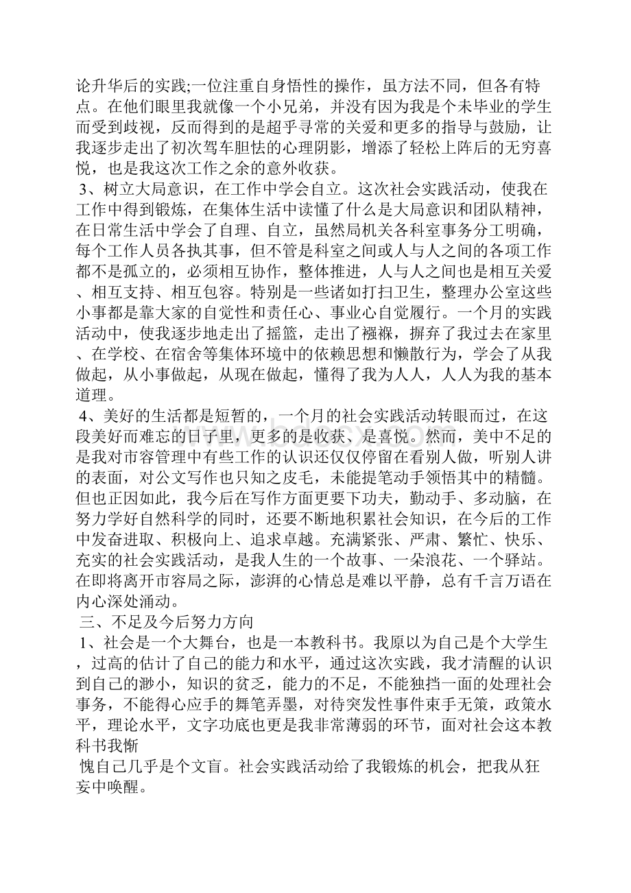 学生社会实践活动总结在校生社会实践个人总结.docx_第3页