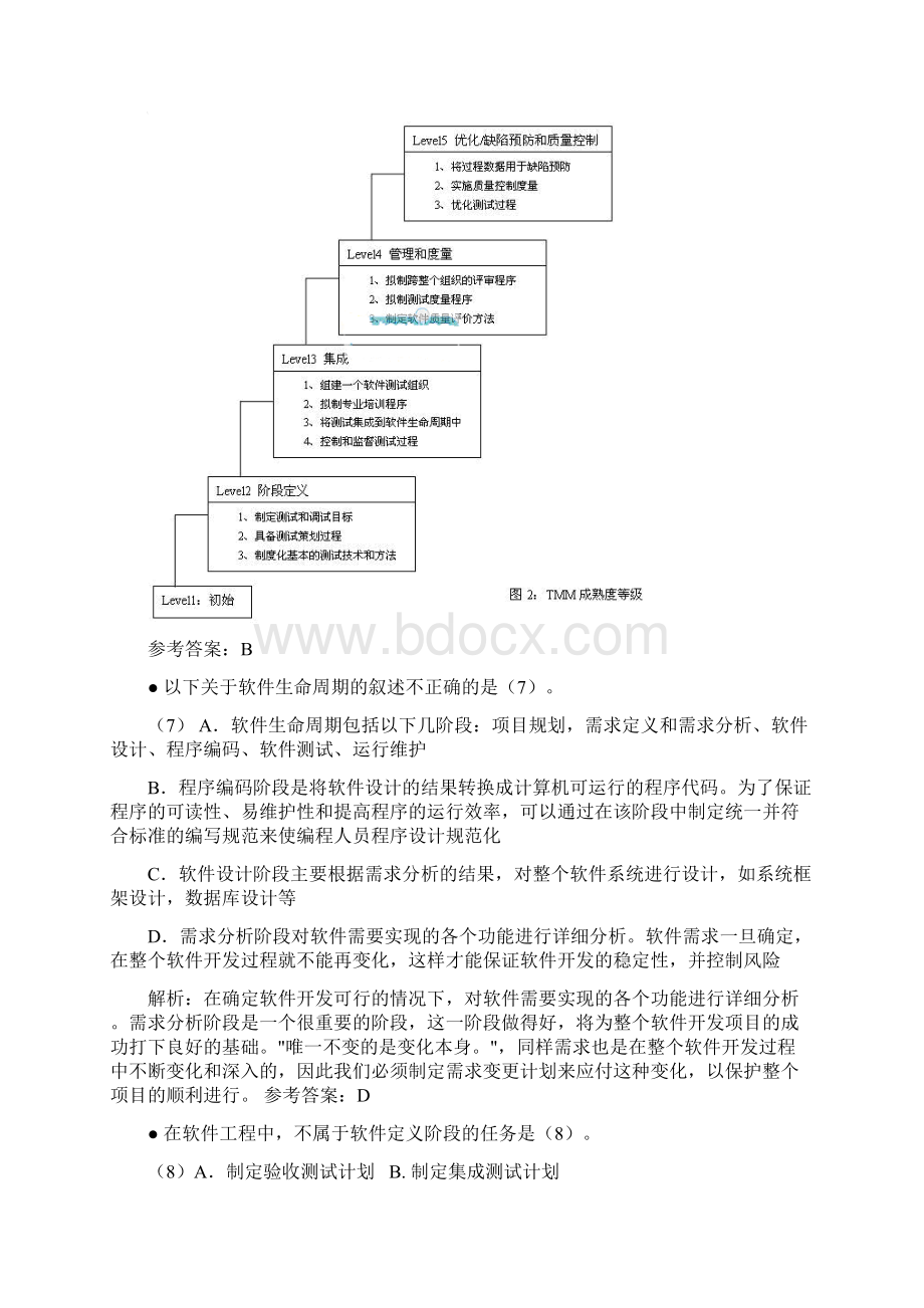 下半年软件评测师上午卷答案详析新.docx_第3页