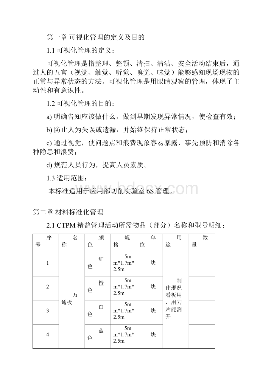 最新精品6S管理可视化标准应用部切削实验室.docx_第3页