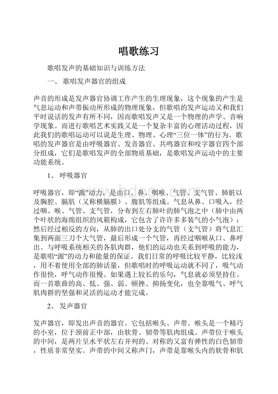 唱歌练习文档格式.docx