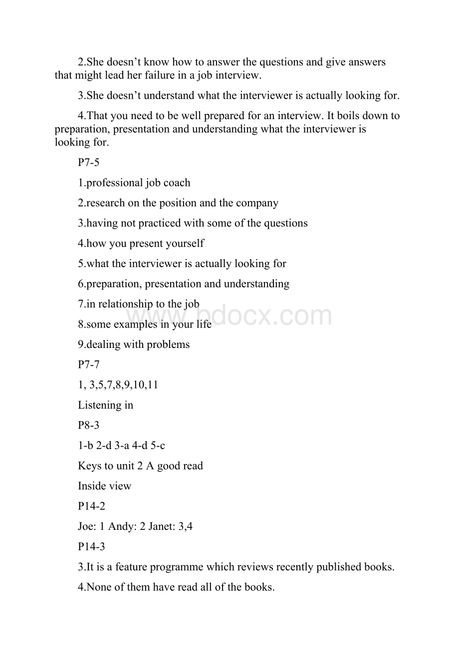 新标准大学英语视听说教程4答案Word文档下载推荐.docx_第2页