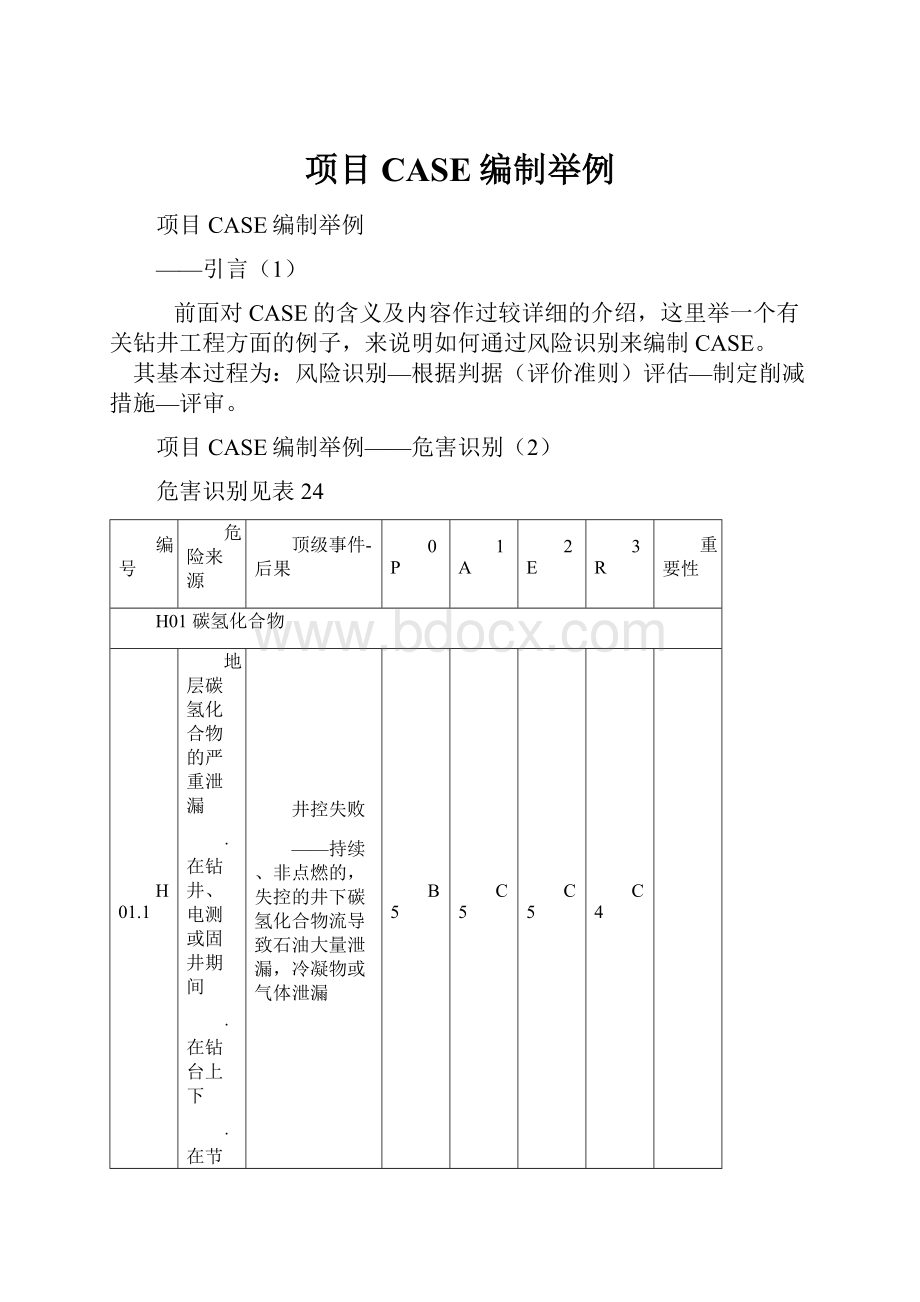 项目CASE编制举例.docx_第1页