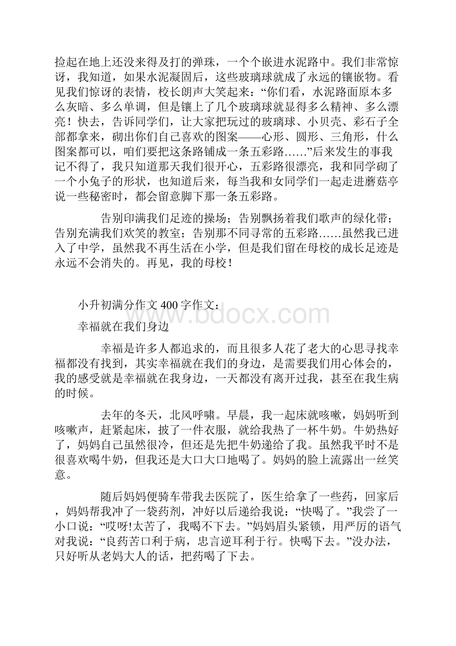 小升初作文范文汇总共28页.docx_第2页