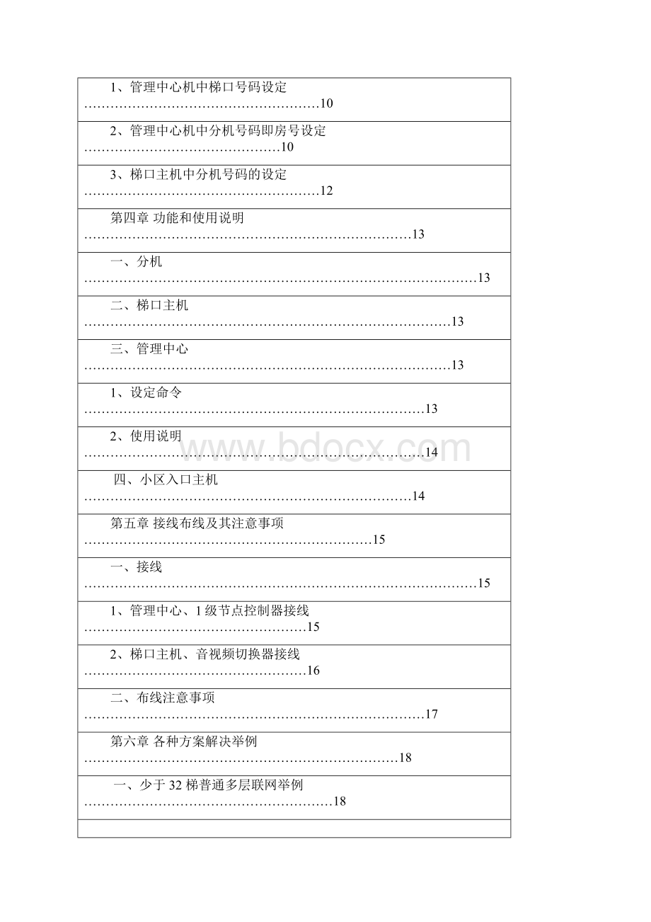 二线制楼宇对讲TBP18联网系统说明书Word文件下载.docx_第2页