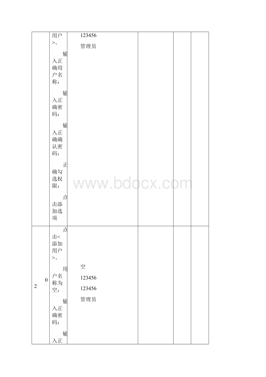 图书馆管理系统测试用例表Word格式.docx_第3页