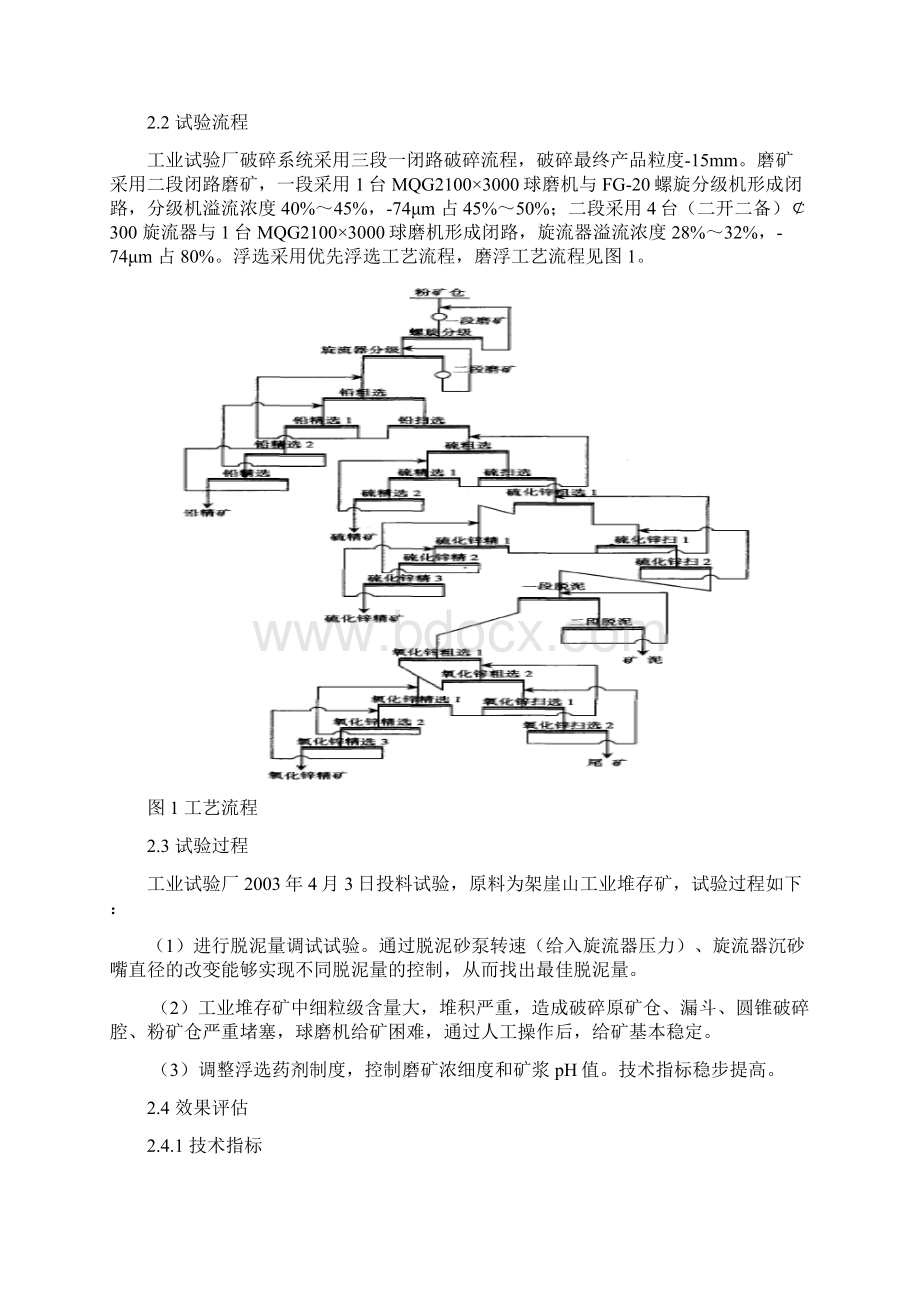 兰坪铅锌氧化矿选矿实践的启示分析Word文档格式.docx_第2页