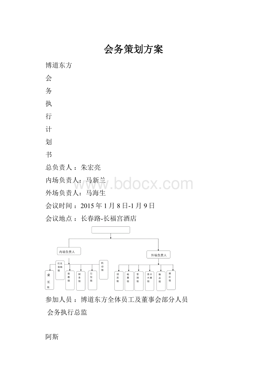 会务策划方案文档格式.docx