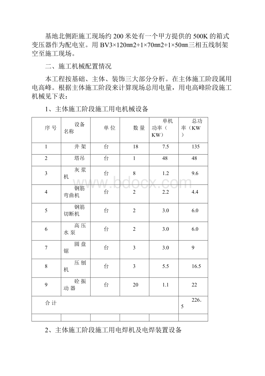 临时用电专项方案Word格式文档下载.docx_第2页