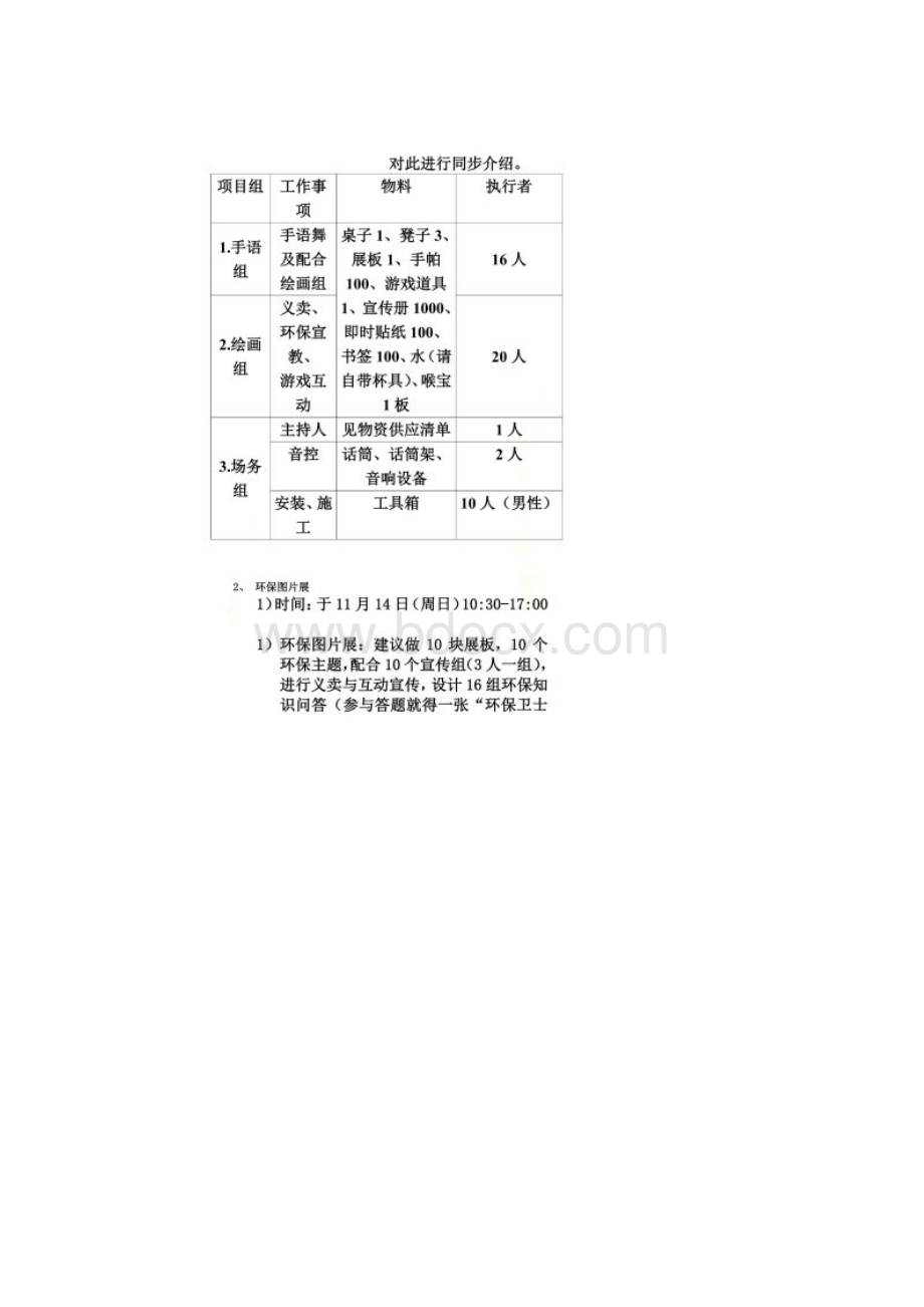 大型环保公益活动执行方案.docx_第2页