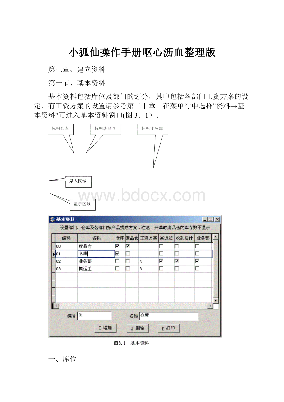 小狐仙操作手册呕心沥血整理版文档格式.docx_第1页