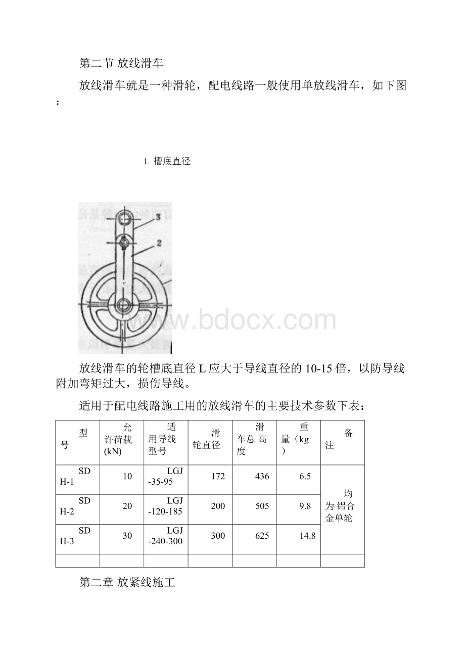 10kV及以下配电线路放紧线作业.docx_第3页