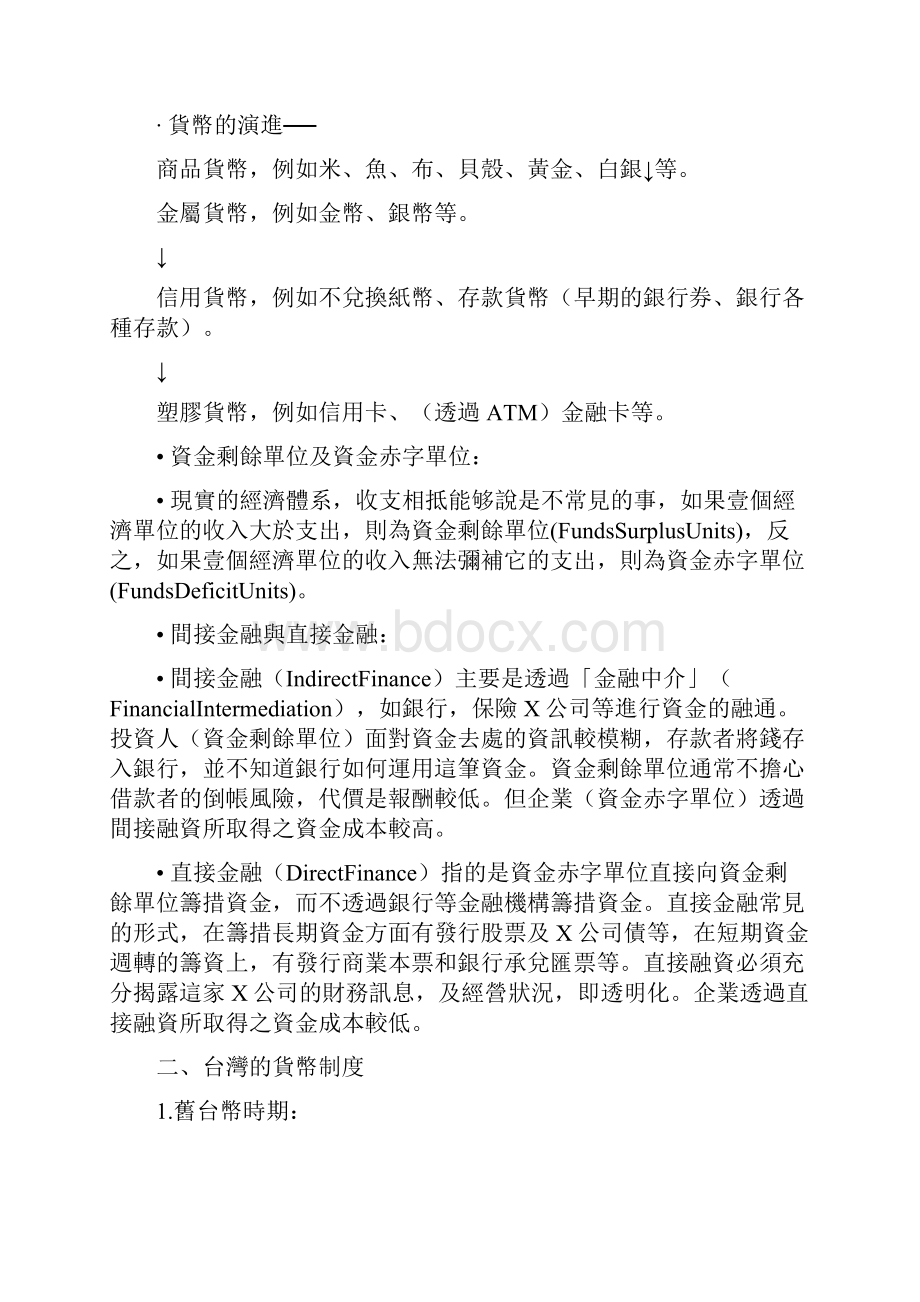 金融保险台湾金融产业的发展与变革Word文档格式.docx_第2页