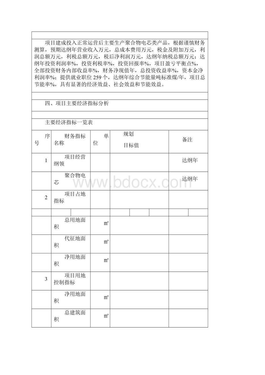 聚合物电芯项目财务分析评价Word文件下载.docx_第3页