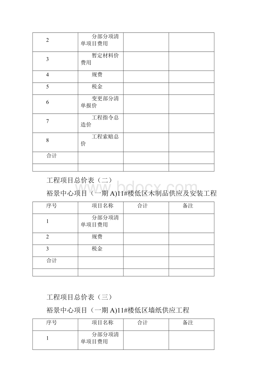 结算书编制范本Word格式文档下载.docx_第3页