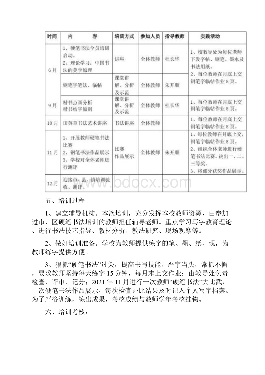 小学教师硬笔书法培训计划优秀版.docx_第3页