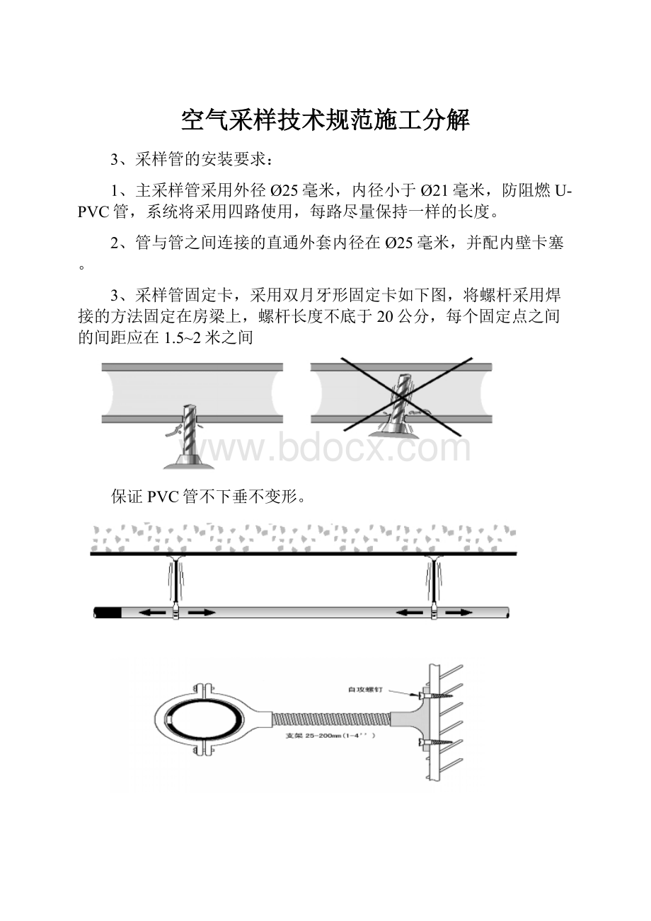 空气采样技术规范施工分解Word文档格式.docx_第1页