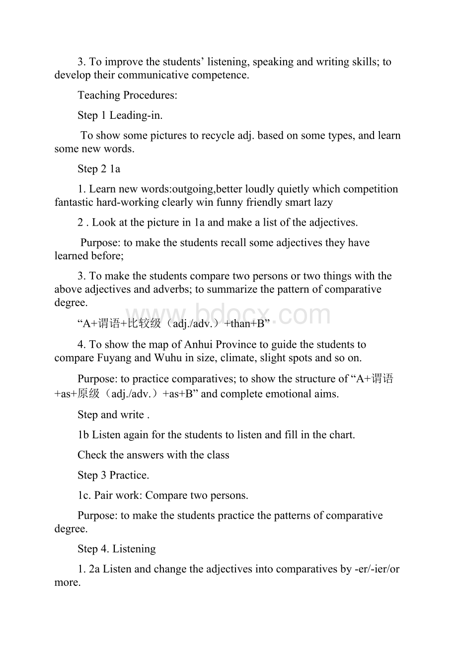 人教版八年级英语unit3教案.docx_第2页