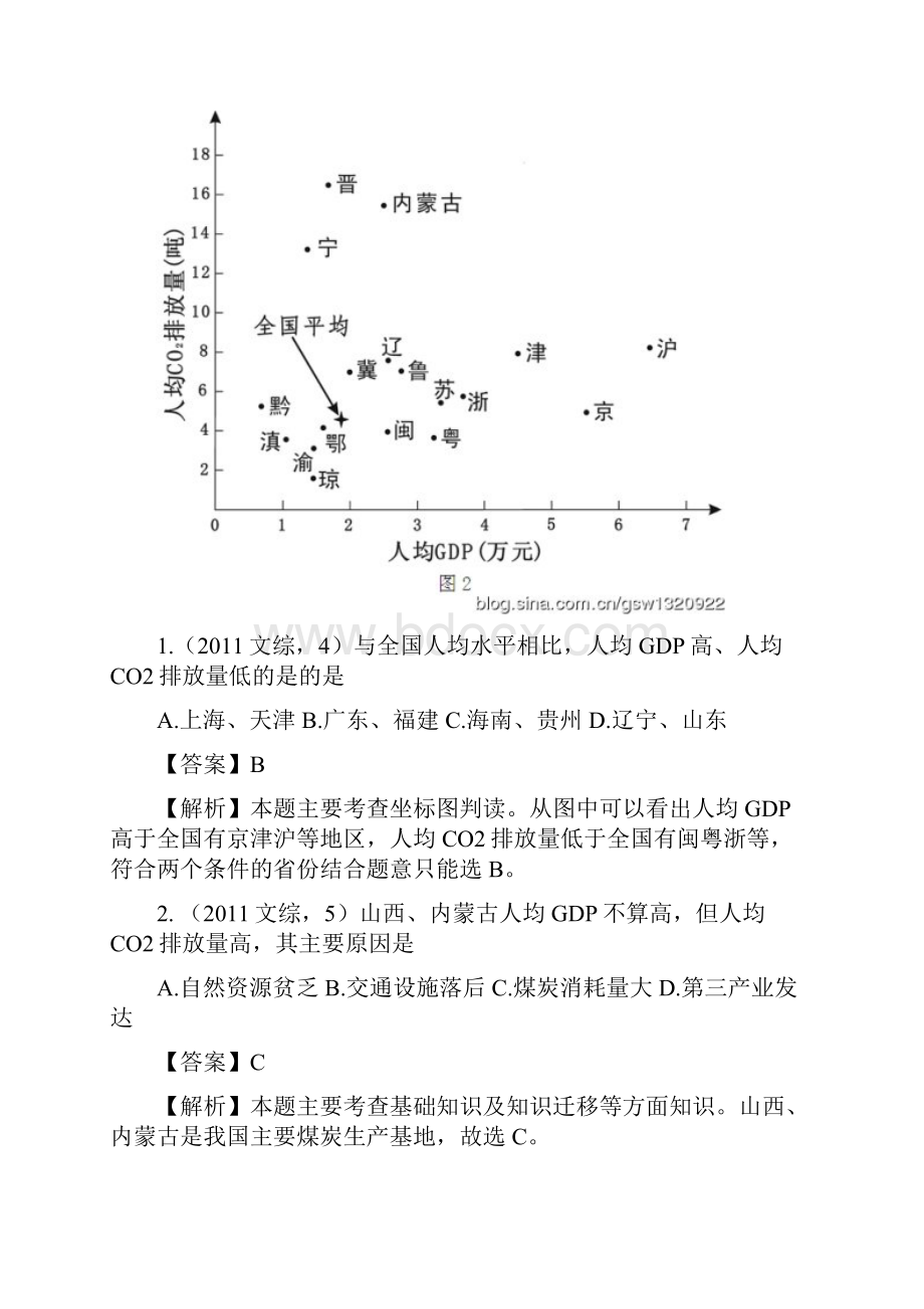 高考地理分类题库专题25选修六环境保护含答案解析Word文件下载.docx_第2页