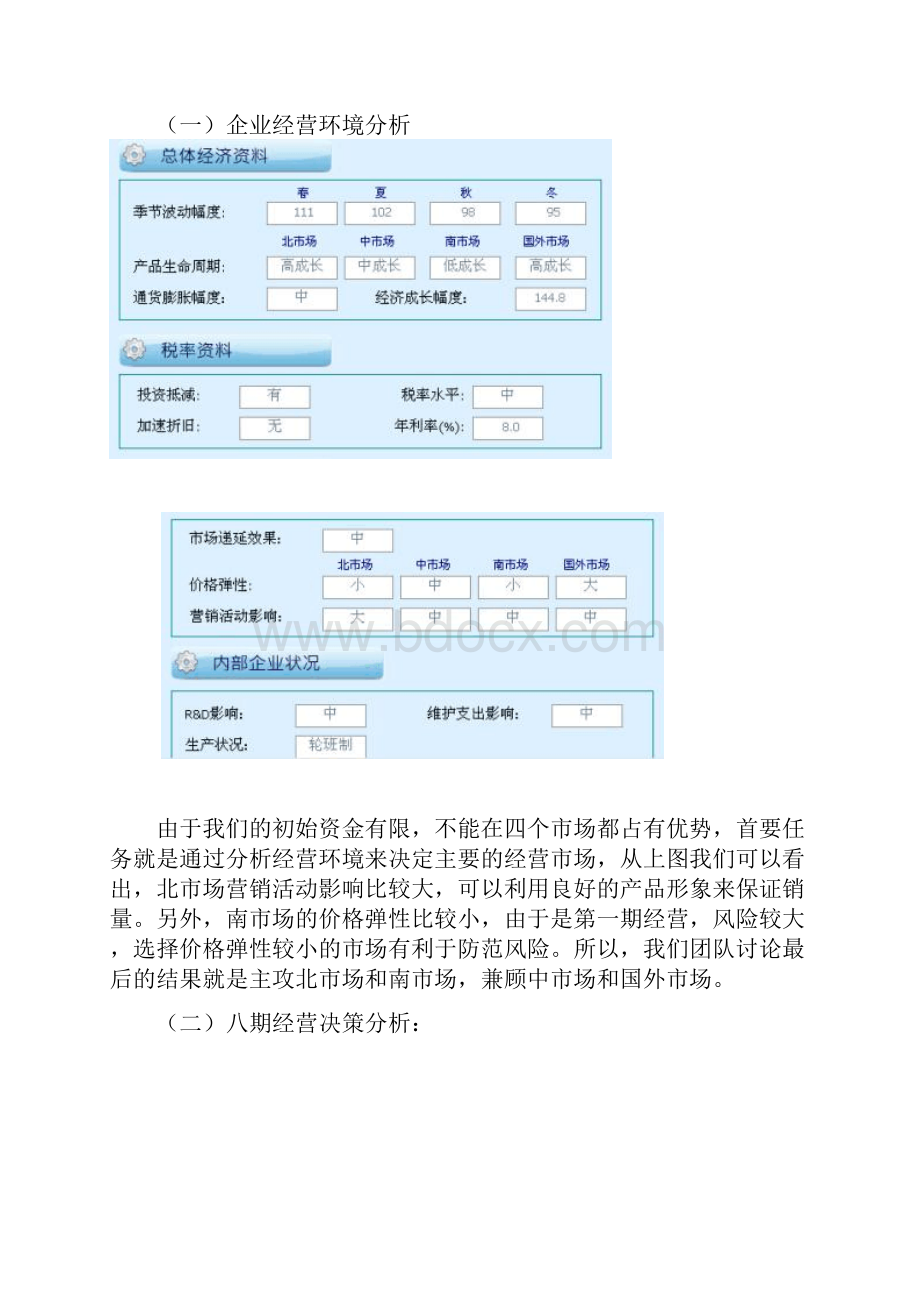 企业经营模拟试验报告Word文档格式.docx_第3页