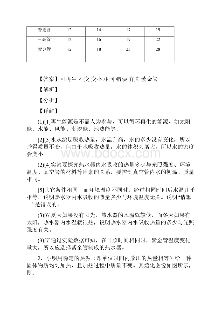 九年级上册物理 内能易错题Word版 含答案.docx_第2页