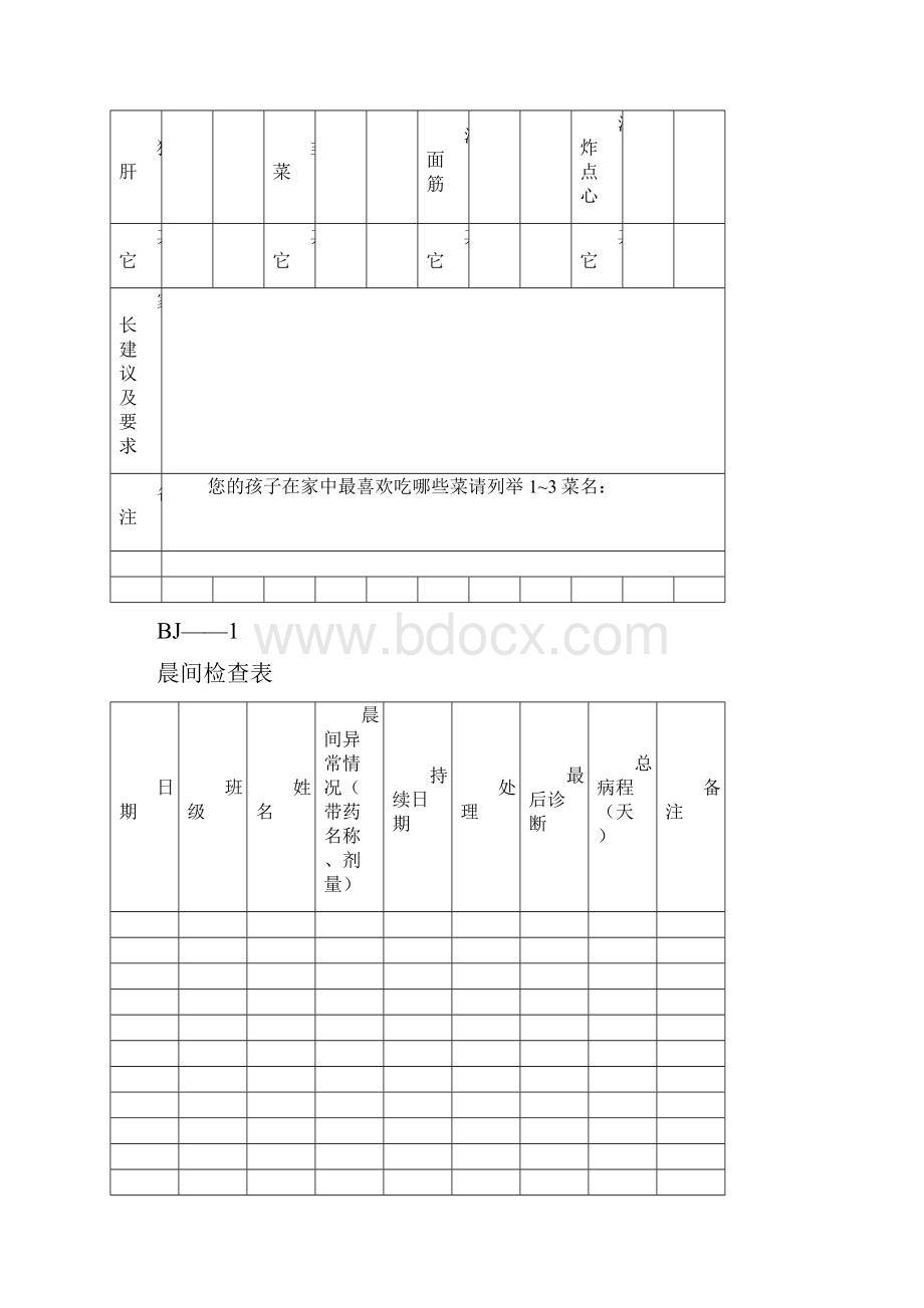 幼儿园实用常用表格.docx_第3页