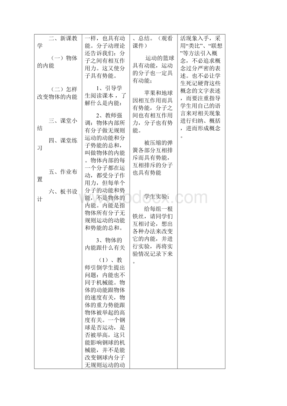 《第十四章内能与热机》集体备课教案.docx_第2页