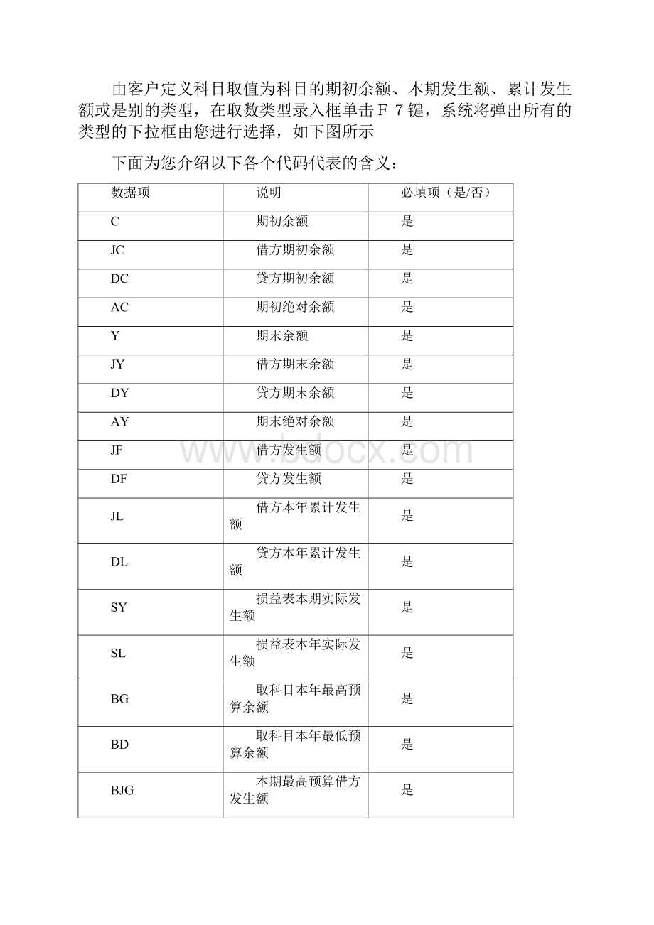 财务管理财务报表财务报表函数中的取数公式Word文档格式.docx_第3页